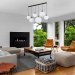 Подвесной светильник со стеклянными плафонами 4792 Esme TK Lighting