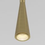 Светильник подвесной светодиодный Vist 7W 3000K латунь 50312 LED Elektrostandard