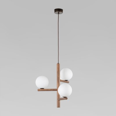 Подвесной светильник со стеклянными плафонами 10271 Estera Wood TK Lighting Подвесной светильник со стеклянными плафонами 10271 Estera Wood TK Lighting