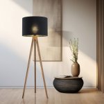 Напольный светильник с тканевым абажуром 16005 Grand TK Lighting