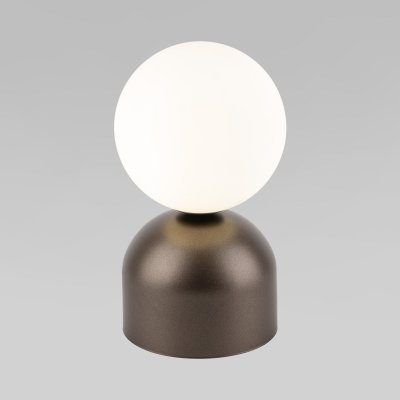 Настольный светильник со стеклянным плафоном Eurosvet 16043 Miki