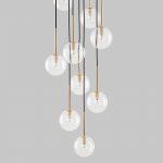 Подвесной светильник со стеклянными плафонами 5944 Nilos TK Lighting