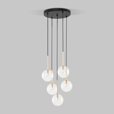 Подвесной светильник со стеклянными плафонами 5943 Nilos TK Lighting