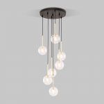 Подвесной светильник со стеклянными плафонами 5362 Nilos TK Lighting