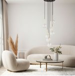 Подвесной светильник со стеклянными плафонами 5362 Nilos TK Lighting