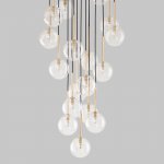 Подвесной светильник со стеклянными плафонами 5945 Nilos TK Lighting