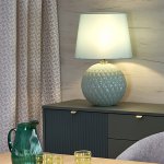 Настольный светильник с тканевым абажуром 5903 Santana TK Lighting