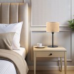 Настольный светильник с тканевым абажуром 5552 Juta TK Lighting