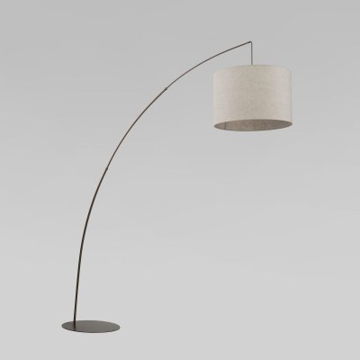 Напольный светильник с тканевым абажуром Eurosvet 6097 Moby Напольный светильник с тканевым абажуром Eurosvet 6097 Moby