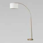 Напольный светильник с тканевым абажуром 16022 Zenith TK Lighting