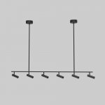 Потолочный светильник 20252/6 LED черный Eurosvet