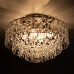 Потолочный светильник с фигурным стеклом 380/8 Bogate's