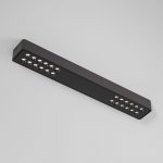 Светильник потолочный светодиодный Tend 16W 4000K черный 25115/LED Elektrostandard