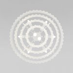 Подвесная люстра со стеклянными подвесками 476/8 Bogate's