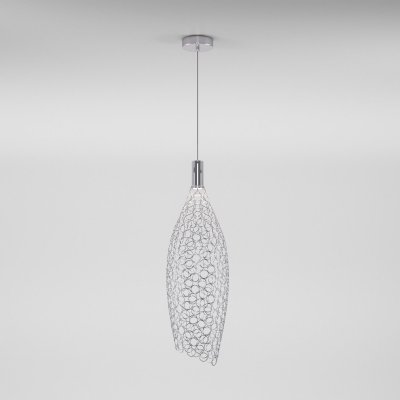 Подвесной светодиодный светильник с металлическим плафоном 90352/1 хром Подвесной светодиодный светильник с металлическим плафоном 90352/1 хром