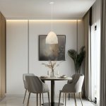 ПОДВЕСНОЙ СВЕТИЛЬНИК С АКРИЛОВЫМ ПЛАФОНОМ 40076/1 белый Eurosvet