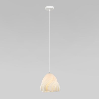 ПОДВЕСНОЙ СВЕТИЛЬНИК С АКРИЛОВЫМ ПЛАФОНОМ 40077/1 белый Eurosvet