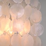 Подвесной светильник с перламутром 60185/1 хром/перлаиутр