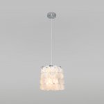 Подвесной светильник с перламутром 60185/1 хром/перлаиутр