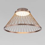 Потолочный светодиодный светильник 40019/1 LED коричневый Eurosvet