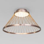 Потолочный светодиодный светильник 40019/1 LED коричневый Eurosvet