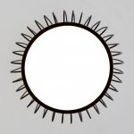 Подвесной светодиодный светильник 40009/1 LED черный Eurosvet