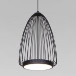 Подвесной светодиодный светильник 40009/1 LED черный Eurosvet