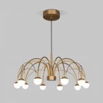 Подвесной светодиодный светильник 90030/10 LED золото Eurosvet