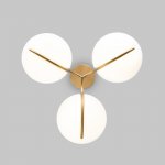 Подвесной светодиодный светильник 50083/3 LED золото Eurosvet