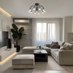 Потолочный светодиодный светильник 90035/10  LED черный Eurosvet