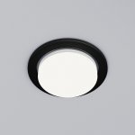 Светильник встраиваемый Circu GX53 черный 1035 GX53 WH Elektrostandard