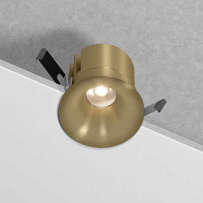 Светильник встраиваемый светодиодный Bliss 15W 4000K латунь 25070/LED Светильник встраиваемый светодиодный Bliss 15W 4000K латунь 25070/LED