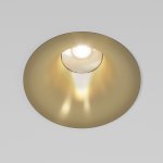 Светильник встраиваемый светодиодный Bliss 15W 4000K латунь 25070/LED