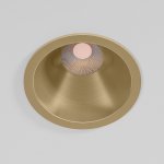 Светильник встраиваемый светодиодный Forte 15W 4000K латунь 25071/LED