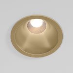 Светильник встраиваемый светодиодный Forte 15W 4000K латунь 25071/LED