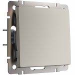 Выключатель одноклавишный (дымчатый) Werkel W1210004