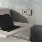 Выключатель одноклавишный (дымчатый) Werkel W1210004