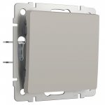 Выключатель одноклавишный проходной (дымчатый) Werkel W1212004