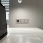 Выключатель одноклавишный проходной (дымчатый) Werkel W1212004