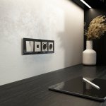 Накладка для розетки USB (дымчатый) Werkel W1279504