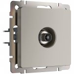 ТВ-розетка оконечная (дымчатый) Werkel W1283004