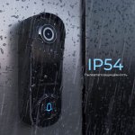 76106/00 видеозвонок Умный дом черный с питанием от сети 76106/00