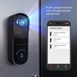 76106/00 видеозвонок Умный дом черный с питанием от сети 76106/00