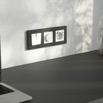 Розетка с заземлением, шторками и USB тип A+C (белый матовый) Werkel W1171761