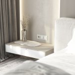 Розетка с заземлением, шторками и USB тип A+C (белый матовый) Werkel W1171761