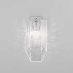 Настенный светильник с плафоном из фактурного стекла 381/1