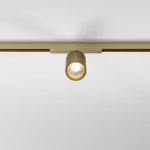 Brass Line Трековый светильник 10W 3000K латунь 85525/01 Elektrostandard
