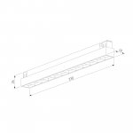Brass Line Трековый светильник 10W 3000K латунь 85528/01 Elektrostandard