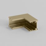 Brass Line Коннектор угловой внутренний для накладного шинопровода латунь 85225/00 Elektrostandard