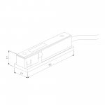Brass Line Ввод питания латунь 85005/00 Elektrostandard
